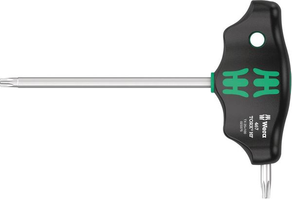 Wera 467 TORX® HF Torx-Schraubendreher Größe (Schraubendreher) T 25 Klingenlänge: 100 mm 1 St.