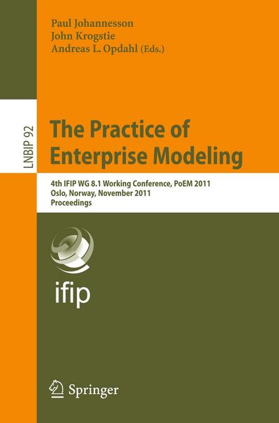 Produktbild: The Practice of Enterprise Modeling