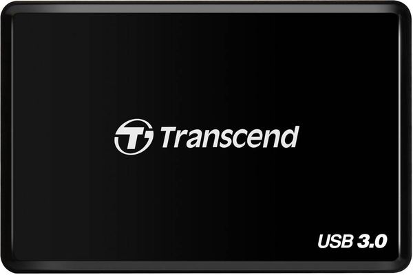 Produktbild: Transcend RDF2 Externer Speicherkartenleser USB-A (USB 3.1 Gen 1) Schwarz