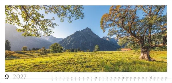 Produktbild: Alpenpanorama Kalender 2027