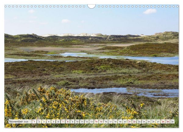 Produktbild: Vielf&auml;ltiges Sylt - Mehr als Strand (Wandkalender 2026 DIN A3 quer), CALVENDO Monatskalender