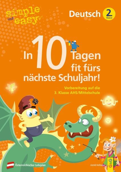 Produktbild: simple und easy In 10 Tagen fit f&uuml;rs n&auml;chste Schuljahr! Deutsch 2