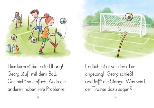 LESEZUG/1. Klasse: Auf die Bälle! Anpfiff! Los!