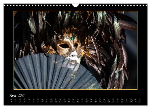 Produktbild: Venezianische Masken in Ludwigsburg (Wandkalender 2027 DIN A3 quer), CALVENDO Monatskalender