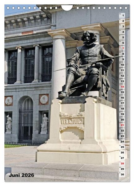 Produktbild: Madrid (Wandkalender 2026 DIN A4 hoch), CALVENDO Monatskalender