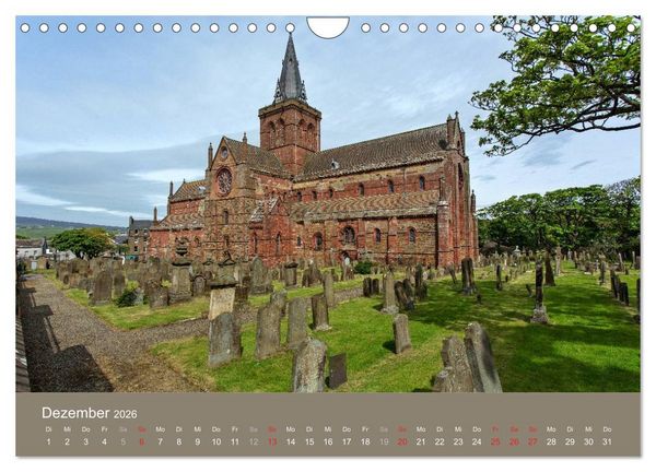 Produktbild: Historisches Schottland (Wandkalender 2026 DIN A4 quer), CALVENDO Monatskalender