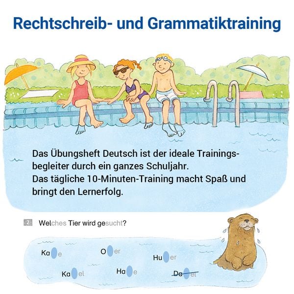 Produktbild: Das &Uuml;bungsheft Deutsch 4