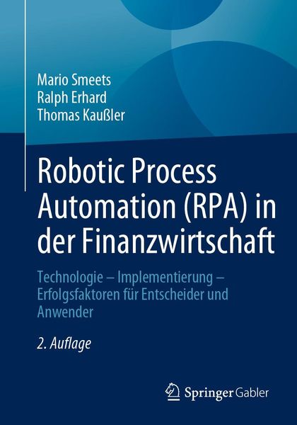 Produktbild: Robotic Process Automation (RPA) in der Finanzwirtschaft