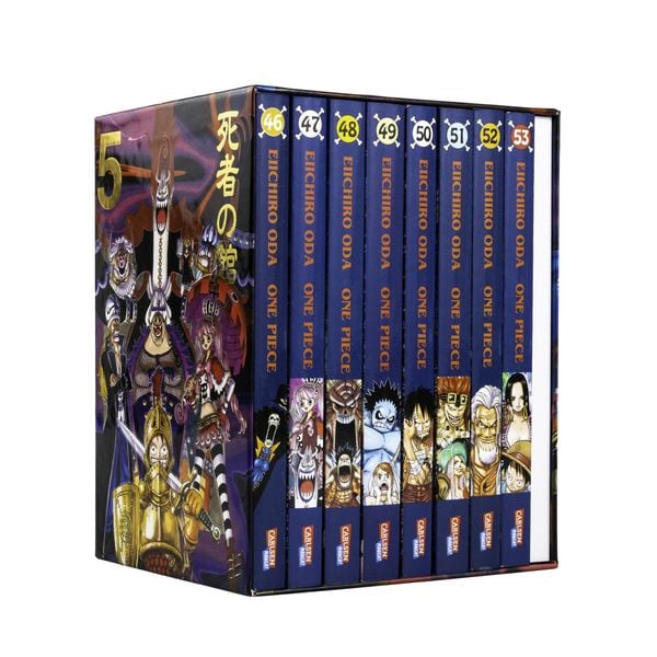 Produktbild: One Piece Sammelschuber 5: Thriller Bark (inklusive Band 46&ndash;53)