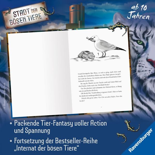Produktbild: Stadt der b&ouml;sen Tiere, Band 1 - Die Burg