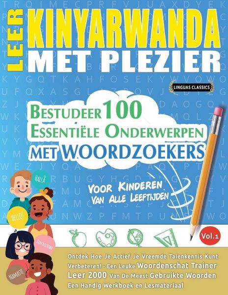 Produktbild: LEER KINYARWANDA MET PLEZIER - VOOR KINDEREN
