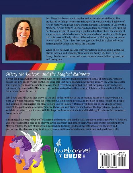 Produktbild: Misty the Unicorn and the Magical Rainbow