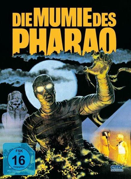 Produktbild: Die Mumie des Pharao - Limitiertes Mediabook auf 500 St&uuml;ck - Cover A (Blu-ray + DVD)