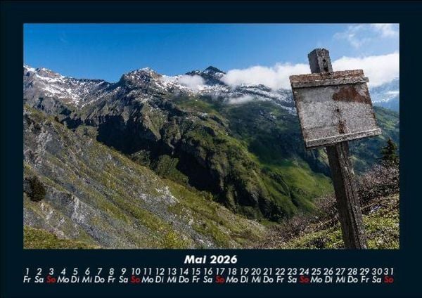 Produktbild: Wanderlust 2026 Fotokalender DIN A5