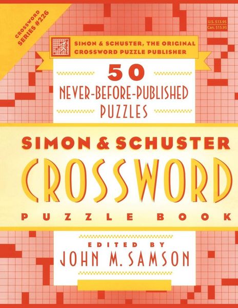 Produktbild: Simon & Schuster Crossword Puzzle Book