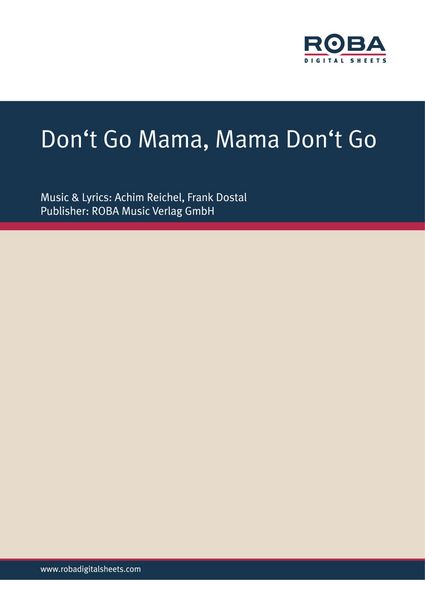 Produktbild: Don't Go Mama, Mama Don't Go