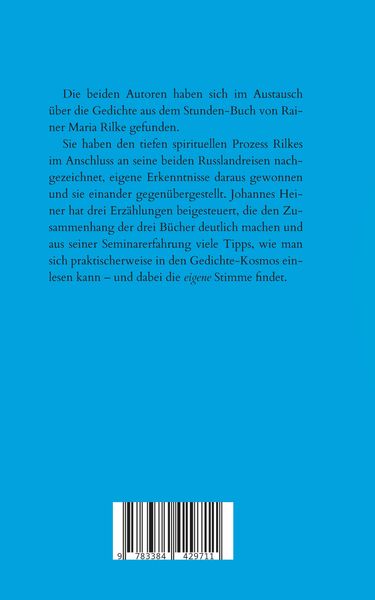 Produktbild: Rilkes Stunden-Buch