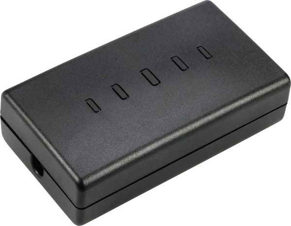 Produktbild: interB&auml;r 8122-004.01 LED-Schnurdimmer Schwarz Aus/Ein Schaltleistung (min.) 4 W Schaltleistung (max.) 160 W 1 St.