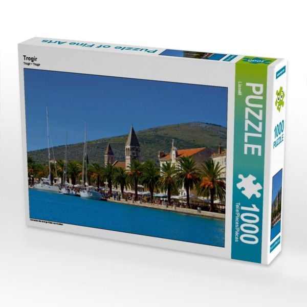 Produktbild: CALVENDO Puzzle Trogir | 1000 Teile Lege-Gr&ouml;&szlig;e 64x48cm Foto-Puzzle f&uuml;r gl&uuml;ckliche Stunden