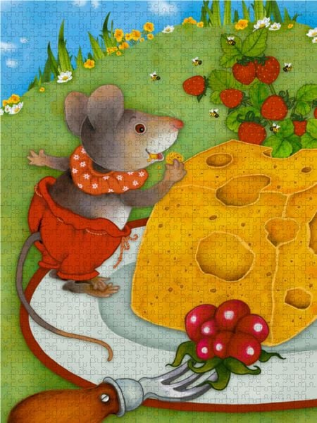 Produktbild: CALVENDO Puzzle Meine Maus Tammy | 2000 Teile Lege-Gr&ouml;&szlig;e 90x67cm Foto-Puzzle f&uuml;r gl&uuml;ckliche Stunden