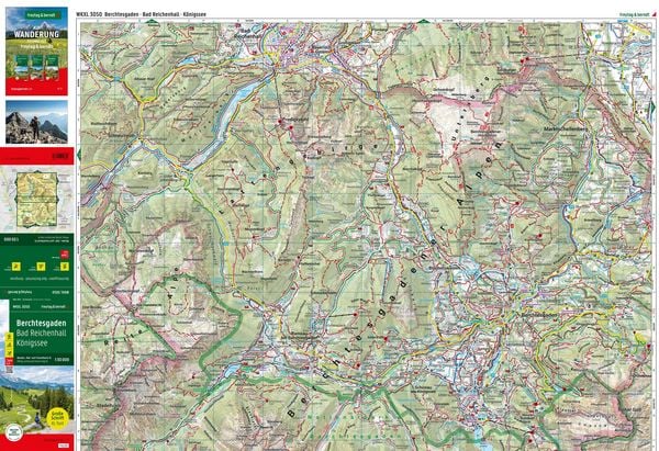 Produktbild: Freytag & berndt Wanderkarte WKXL 3050 Berchtesgaden XL, Bad Reichenhall - K&ouml;nigssee 1:30.000