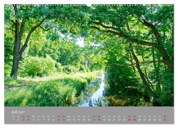 Produktbild: Naturerlebnis im Biosph&auml;renreservat Dr&ouml;mling (hochwertiger Premium Wandkalender 2027 DIN A2 quer), Kunstdruck in Hochglanz