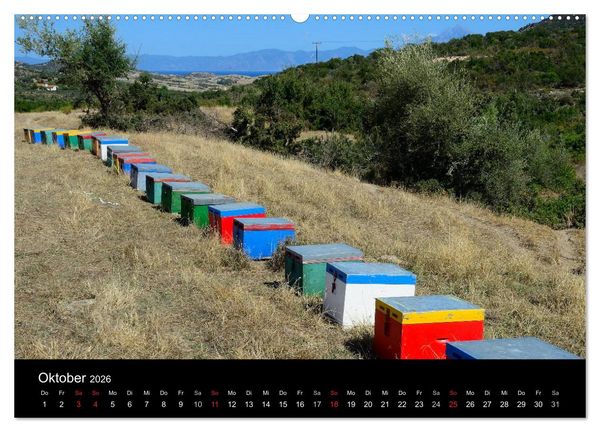Produktbild: Chalkidiki: Kassandra, Sithonia, Athos (hochwertiger Premium Wandkalender 2026 DIN A2 quer), Kunstdruck in Hochglanz