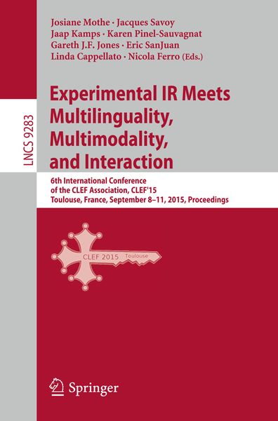 Produktbild: Experimental IR Meets Multilinguality, Multimodality, and Interaction