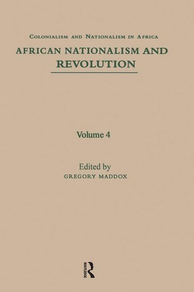 Produktbild: African Nationalism and Revolution