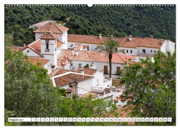 Produktbild: Momente einer Reise - Pueblos Blancos (Wandkalender 2027 DIN A2 quer), CALVENDO Monatskalender