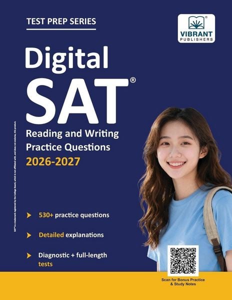 Produktbild: Digital SAT Reading and Writing Practice Questions