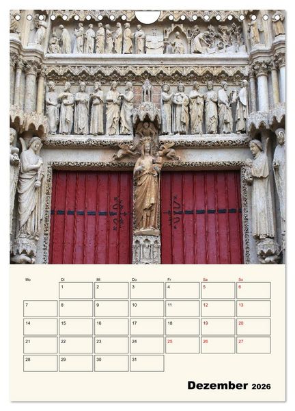 Produktbild: Amiens - Malerische, geschichtstr&auml;chtige Stadt (Wandkalender 2026 DIN A4 hoch), CALVENDO Monatskalender