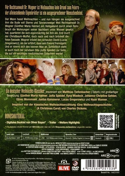 Produktbild: Oh Tannenbaum - Eine Weihnachtsgeschichte nach Charles Dickens mit G&uuml;nther Maria Halmer