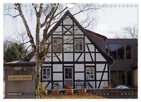 Produktbild: Kleine Perle Weimar-Tiefurt (Wandkalender 2026 DIN A4 quer), CALVENDO Monatskalender