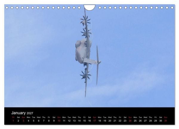 Produktbild: Airbus A400M Atlas (Wall Calendar 2027 DIN A4 landscape), CALVENDO 12 Month Wall Calendar