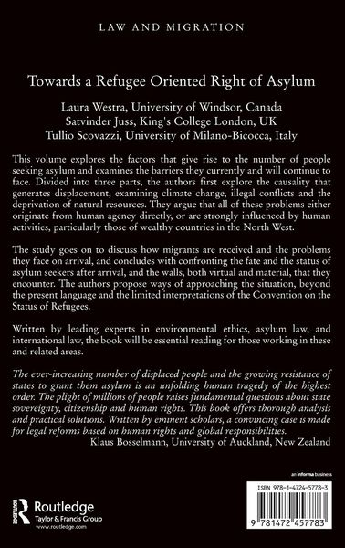 Produktbild: Towards a Refugee Oriented Right of Asylum