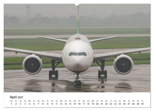 Produktbild: Boeing 777 Die Triple Seven (hochwertiger Premium Wandkalender 2027 DIN A2 quer), Kunstdruck in Hochglanz