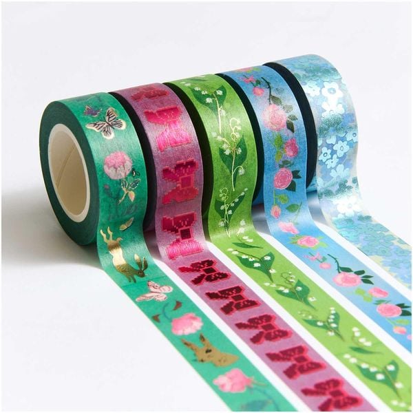 Produktbild: Tape Set La Vie En Rose, Green / Blue MIX