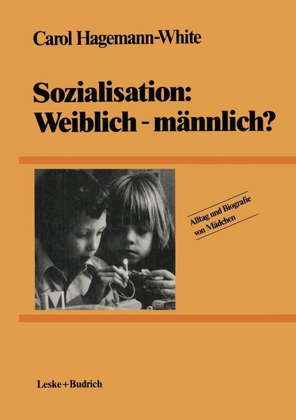 Produktbild: Sozialisation: Weiblich - m&auml;nnlich?