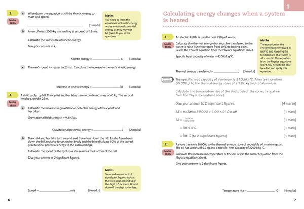Produktbild: GCSE Science 9-1 - Aqa GCSE (9-1) Physics Grade 6-7 Booster Workbook