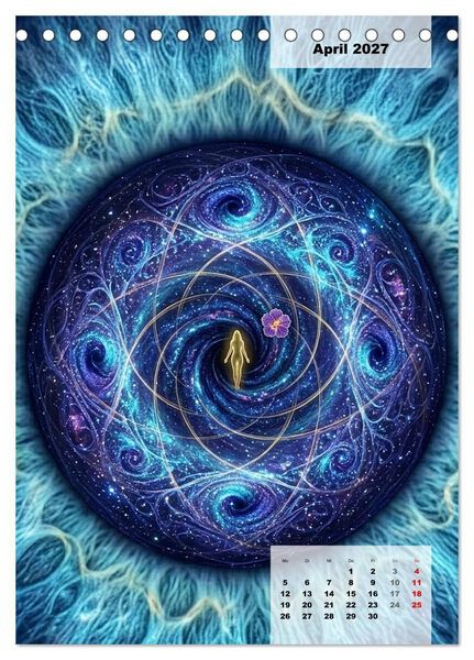Produktbild: Das Auge von Somnium (Tischkalender 2027 DIN A5 hoch), CALVENDO Monatskalender