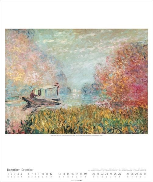 Produktbild: Claude Monet Im Garten Kalender 2027 - Im Garten