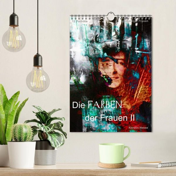 Produktbild: Die FARBEN der Frauen II (Wandkalender 2026 DIN A4 hoch), CALVENDO Monatskalender