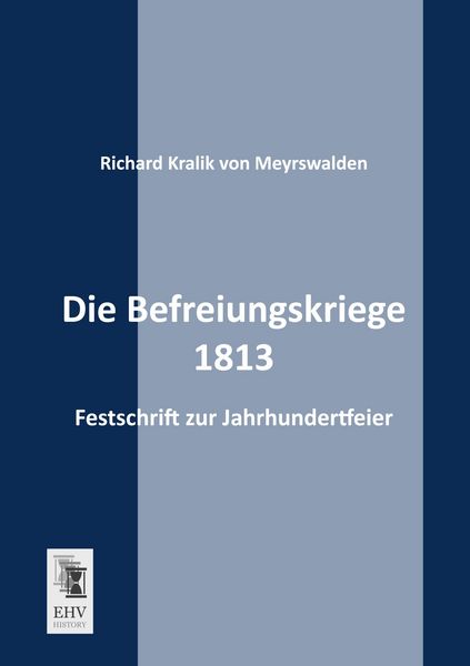 Produktbild: Die Befreiungskriege 1813