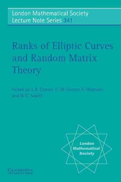 Produktbild: Ranks of Elliptic Curves and Random Matrix Theory