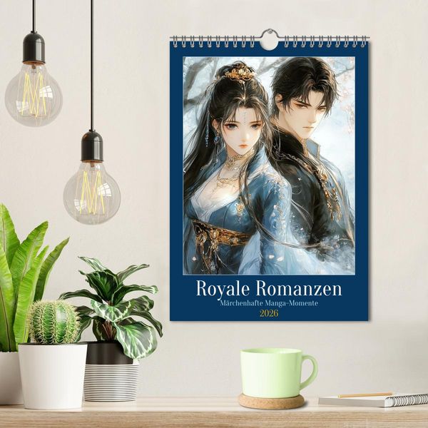 Produktbild: Royale Romanzen (Wandkalender 2026 DIN A4 hoch), CALVENDO Monatskalender