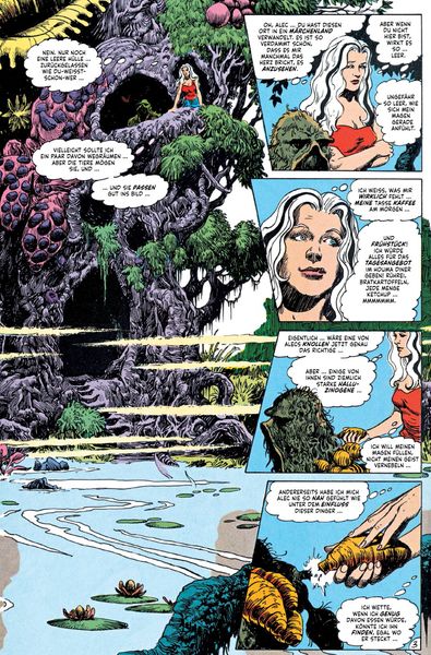 Produktbild: Die Saga von Swamp Thing (Deluxe Edition)