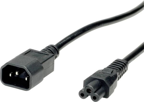 Produktbild: Value 19.99.1119 Strom Anschlusskabel Schwarz 1.80m