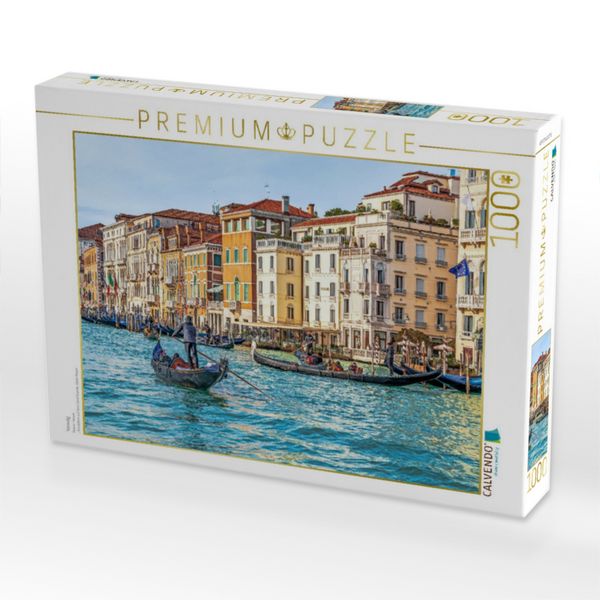 Produktbild: CALVENDO Puzzle Venedig | 1000 Teile Lege-Gr&ouml;&szlig;e 64x48cm Foto-Puzzle f&uuml;r gl&uuml;ckliche Stunden