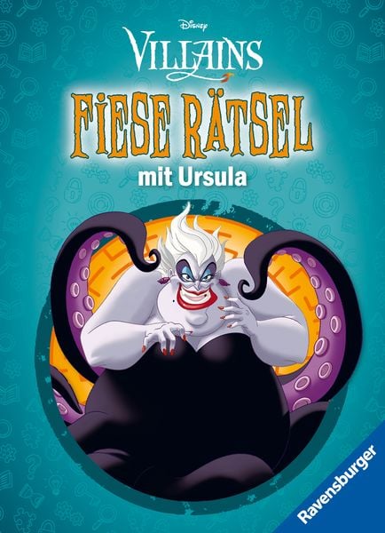 Produktbild: Disney Villains - Fiese R&auml;tsel mit Ursula